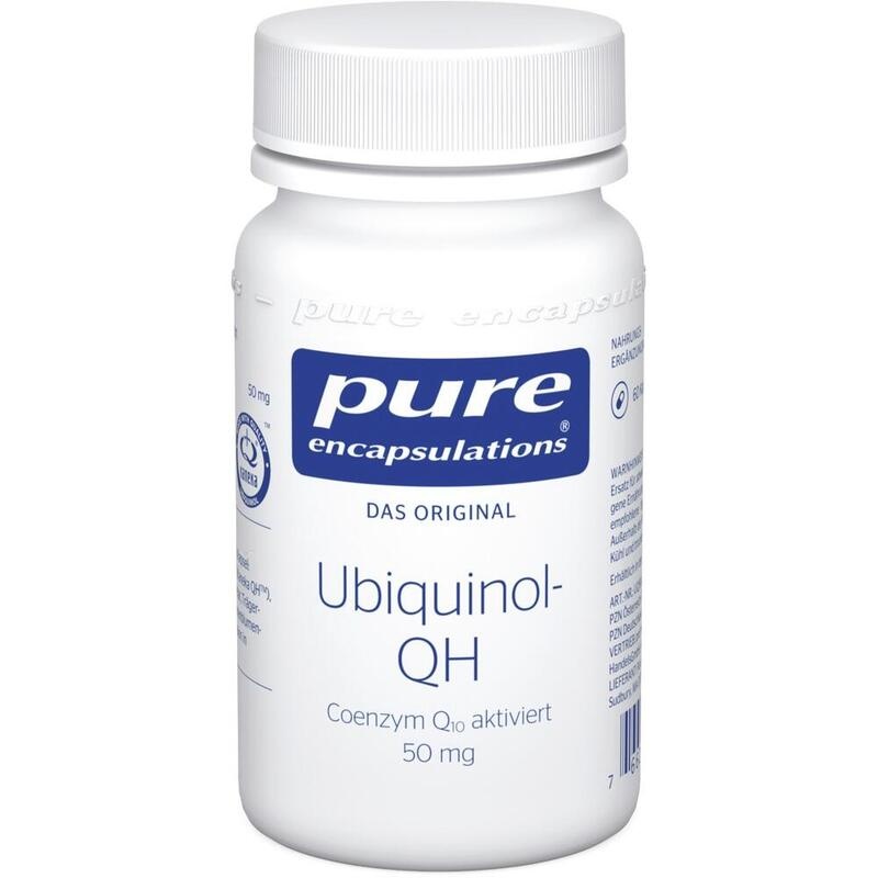 PURE ENCAPSULATIONS Ubiquinol QH 50 mg Kapseln