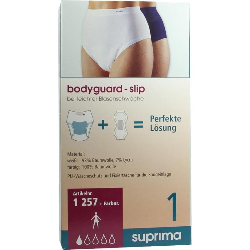 SUPRIMA Slip bodyguard 1 Gr.36/38 weiß