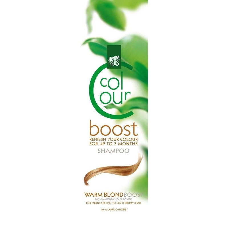 HENNAPLUS Colour Shampoo Boost warm blond