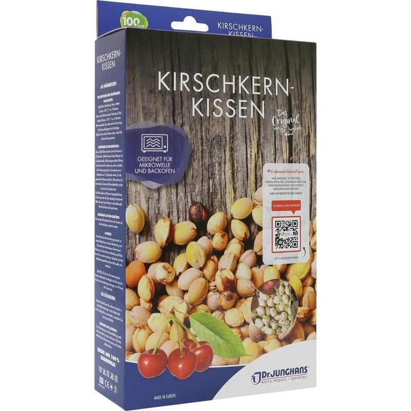 KIRSCHKERNKISSEN 20x30 cm für Mikrowelle