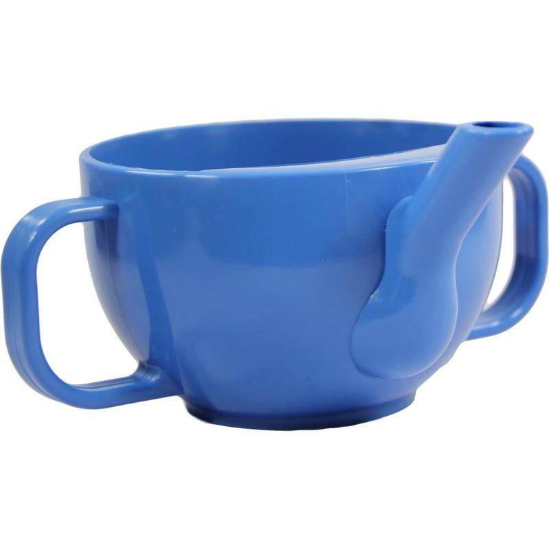 KRANKENTASSE m.2 Henkeln blau