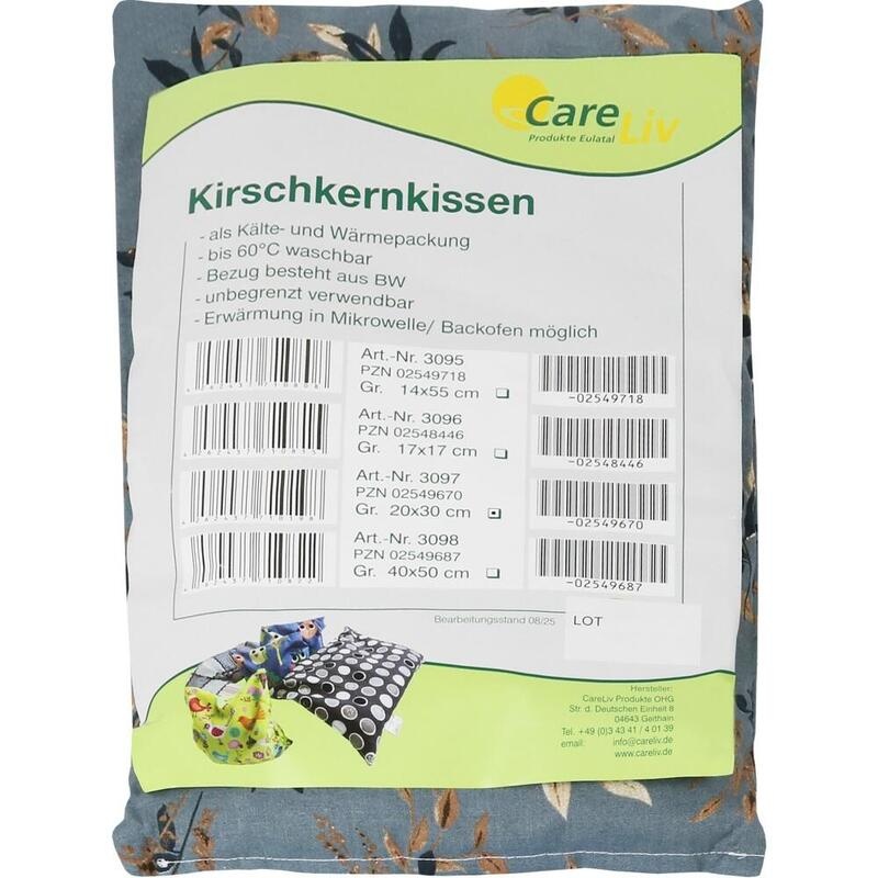 KIRSCHKERNKISSEN 20x30 cm
