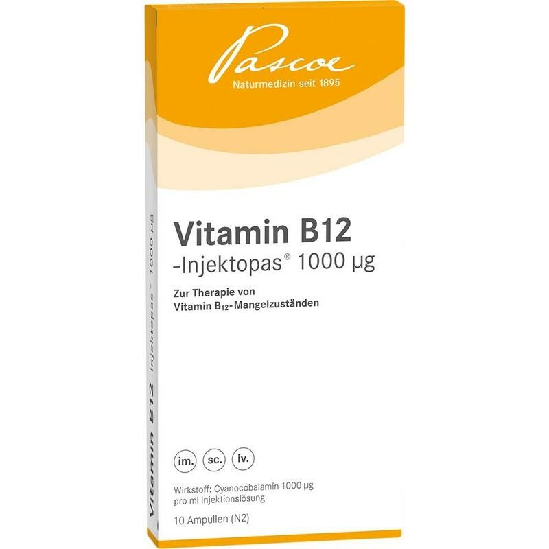 VITAMIN B12 INJEKTOPAS 1.000 μg Injektionslsg.