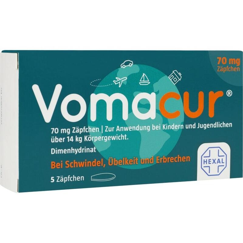 VOMACUR 70 Suppositorien