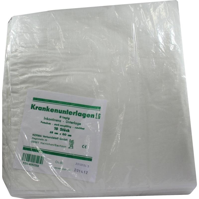 KRANKENUNTERLAGE L6 60x60 cm 8lagig
