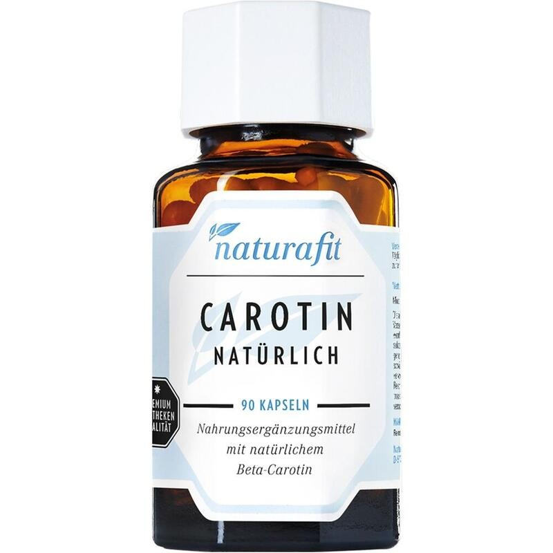 NATURAFIT Carotin natürlich Kapseln