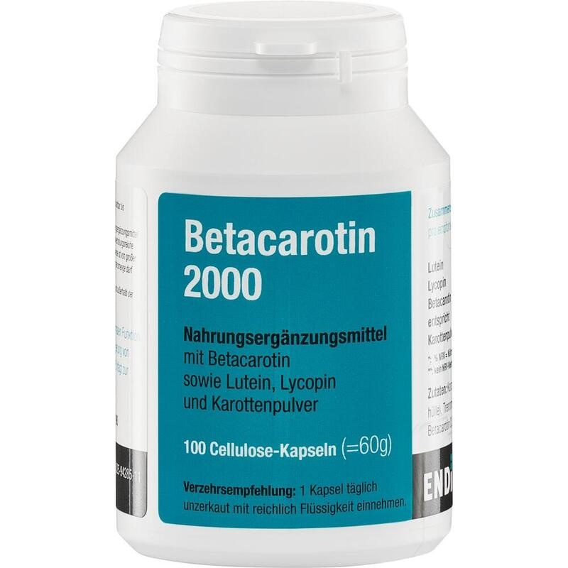 BETA CAROTIN 2000 Kapseln