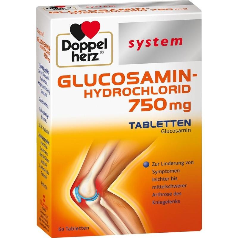 DOPPELHERZ Glucosamin-Hydrochlorid 750mg syst.Tab.
