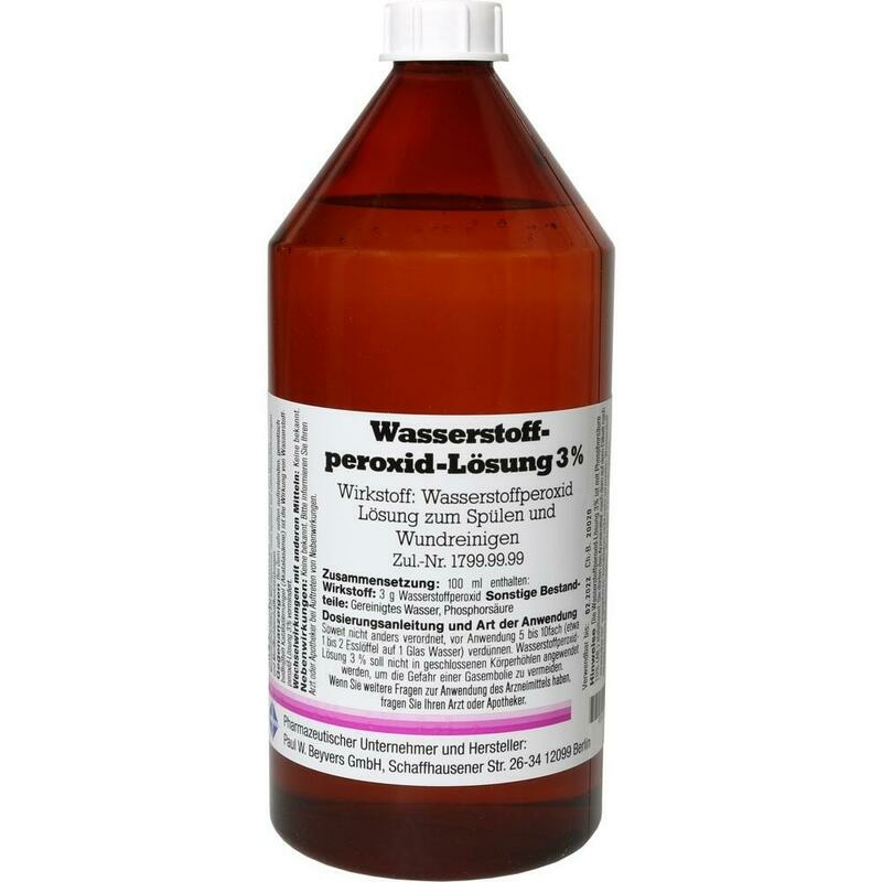 WASSERSTOFFPEROXID Lösung 3%
