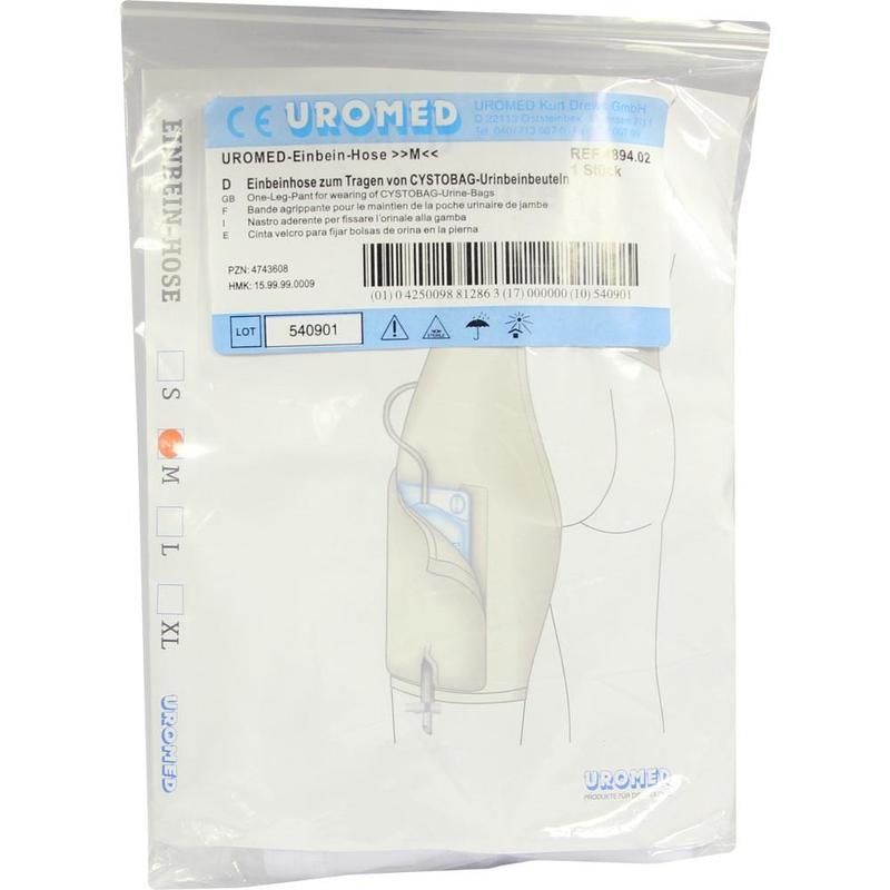 UROMED Einbeinhose Gr.2 f.Urinbeutel 4894