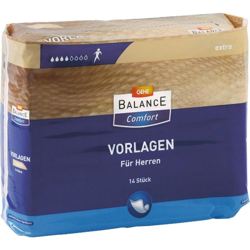 GEHE BALANCE Vorlage Herren extra