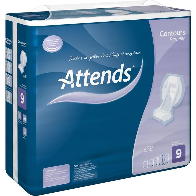 ATTENDS Contours Regular 9 Vorlage