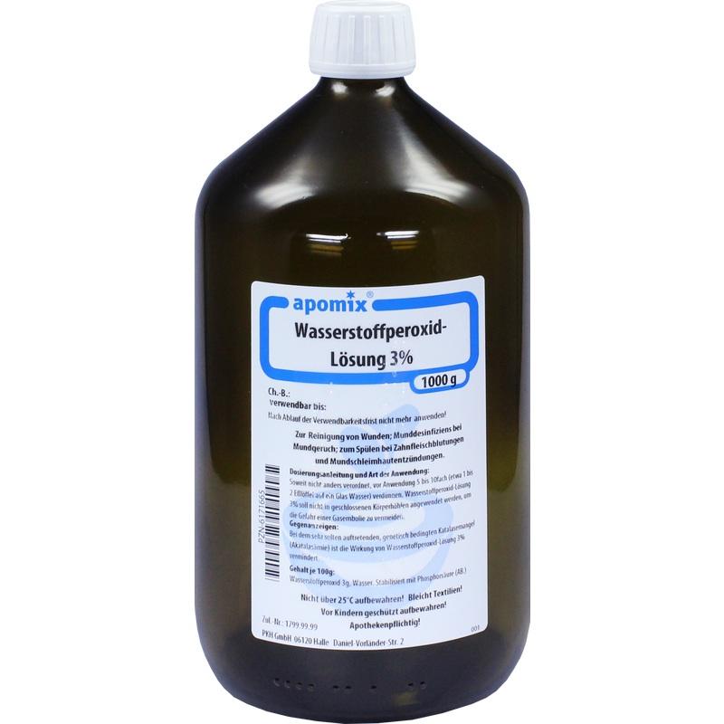 WASSERSTOFFPEROXID 3% DAB 10 Lösung