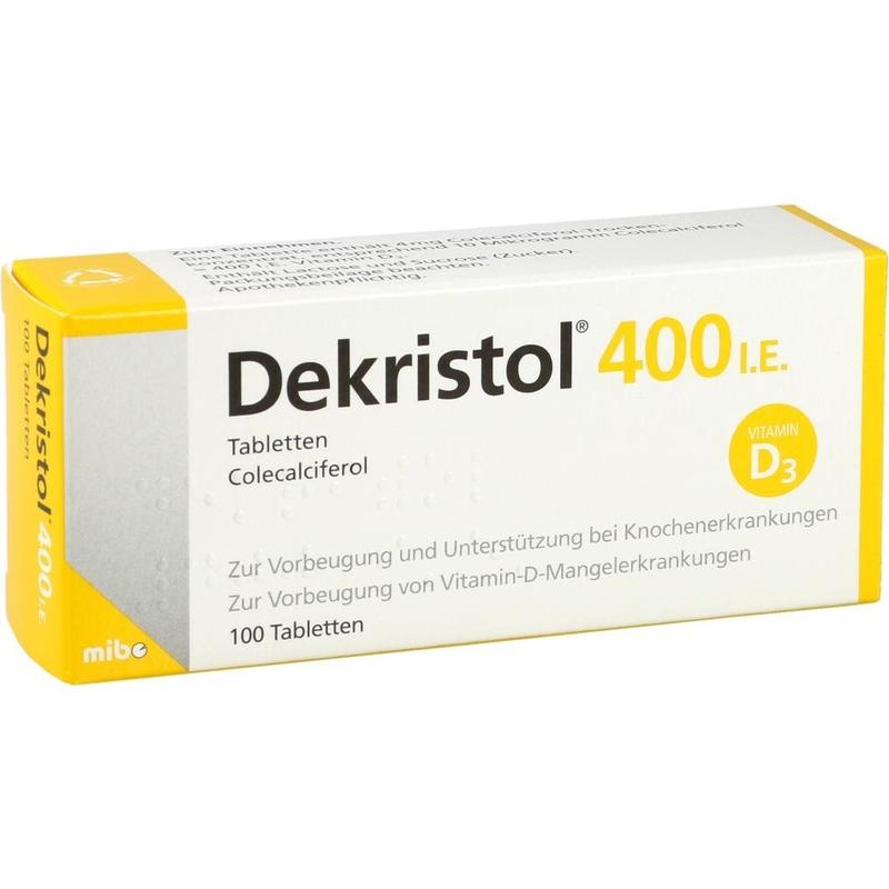 DEKRISTOL 400 I.E. Tabletten