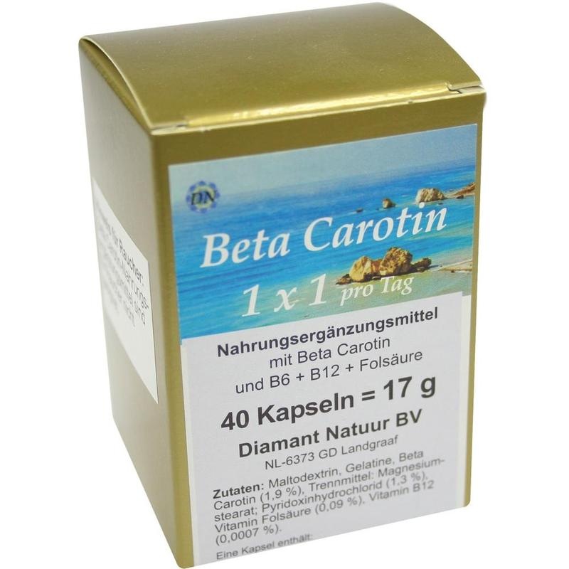 BETA CAROTIN 1x1 pro Tag Kapseln