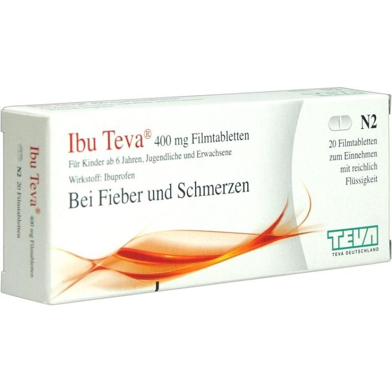 IBU TEVA 400 mg Filmtabletten