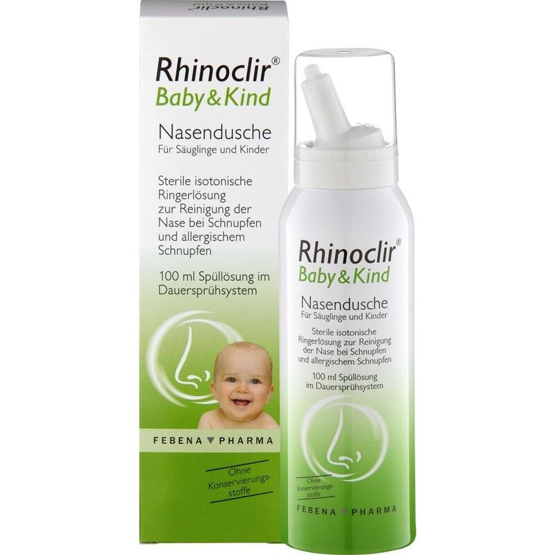 RHINOCLIR Baby & Kind Nasendusche Lösung