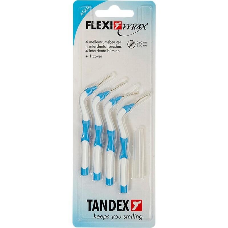 TANDEX FLEXI max Bürste 0,6 mm blau