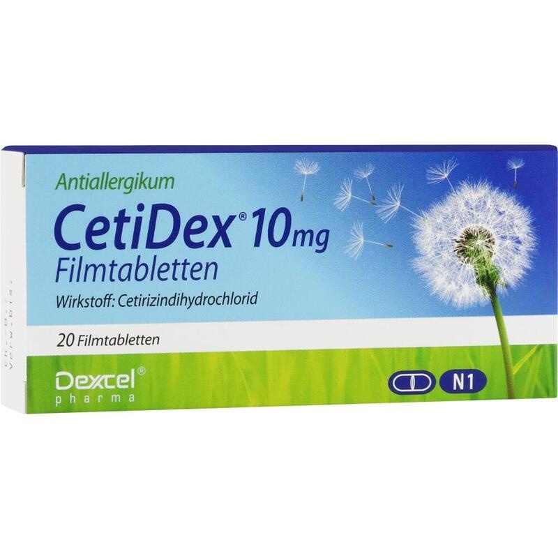 CETIDEX 10 mg Filmtabletten