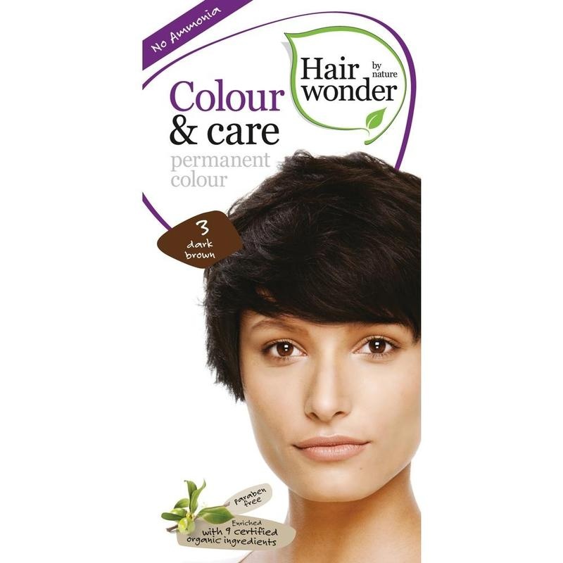 HAIRWONDER Colour & care dark brown 3 Creme