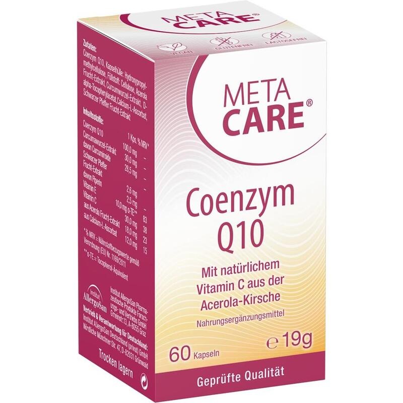 META-CARE Coenzym Q10 Kapseln