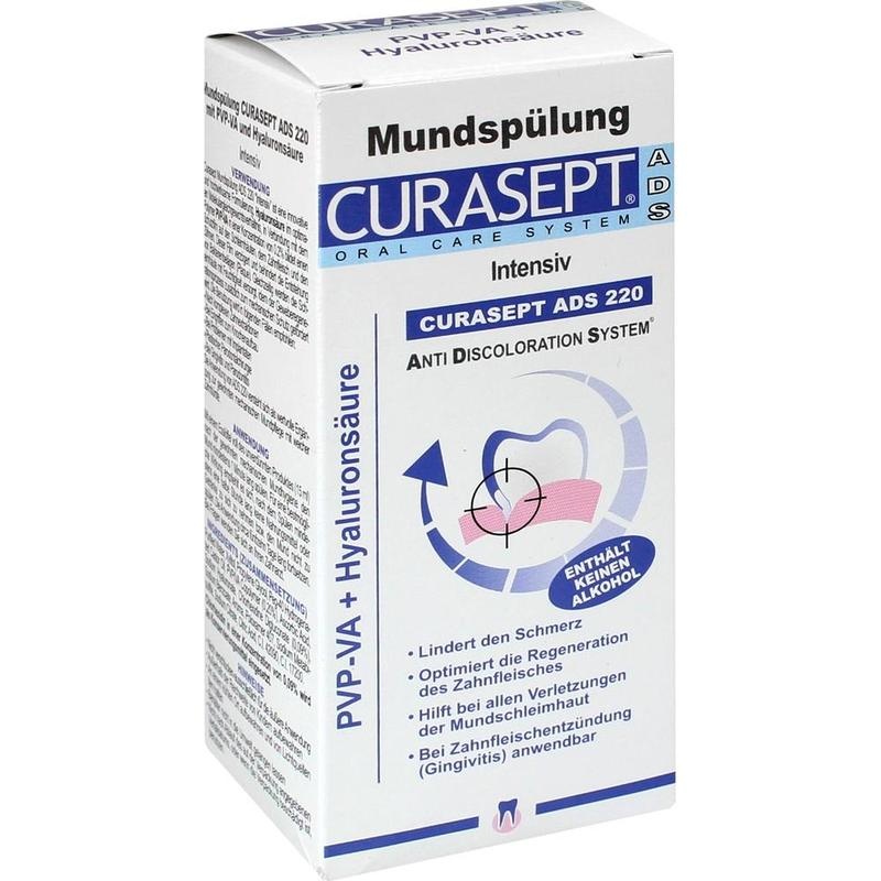 CURASEPT ADS 220 PVP-Hyaluron Mundspülung