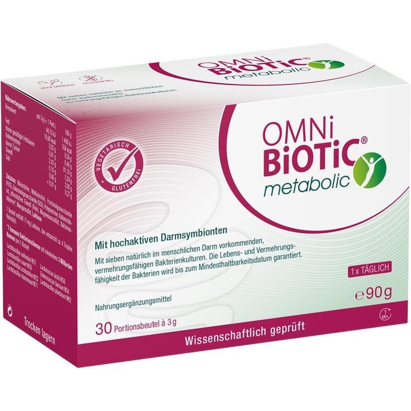 OMNI BiOTiC metabolic Probiotikum Pulver Beutel