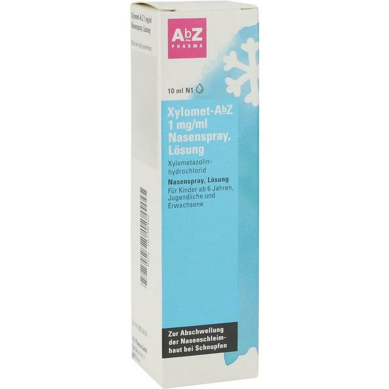 XYLOMET-AbZ Nasenspray 1 mg/ml