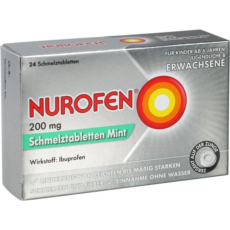 NUROFEN 200 mg Schmelztabletten Mint