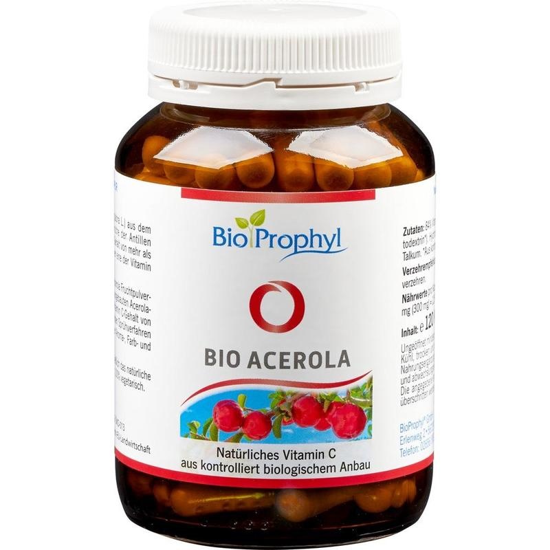 BIO ACEROLA C pur 100 mg Vitamin C Kapseln