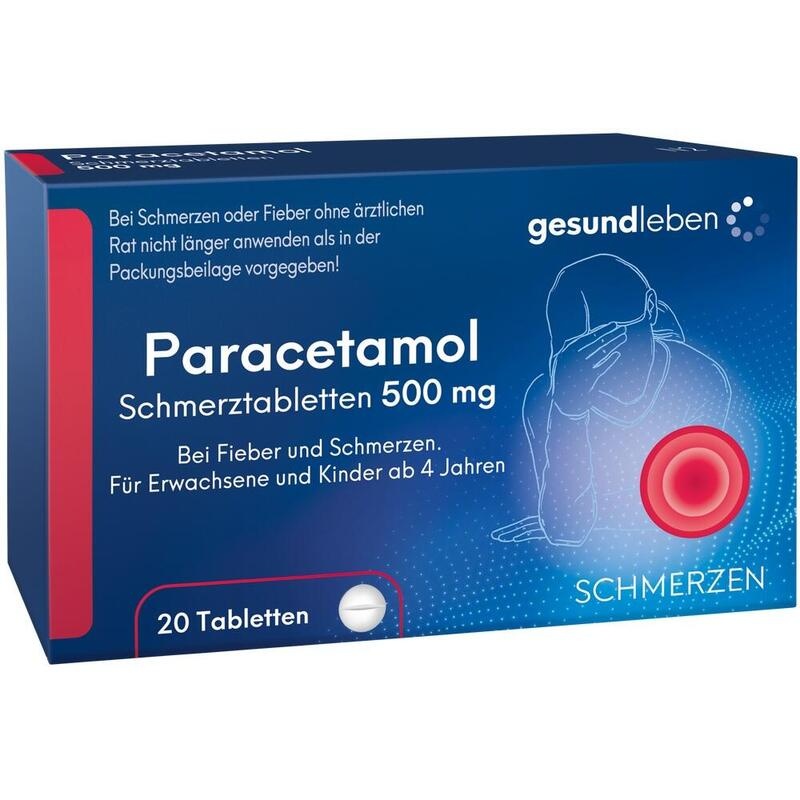 PARACETAMOL Schmerztabletten
