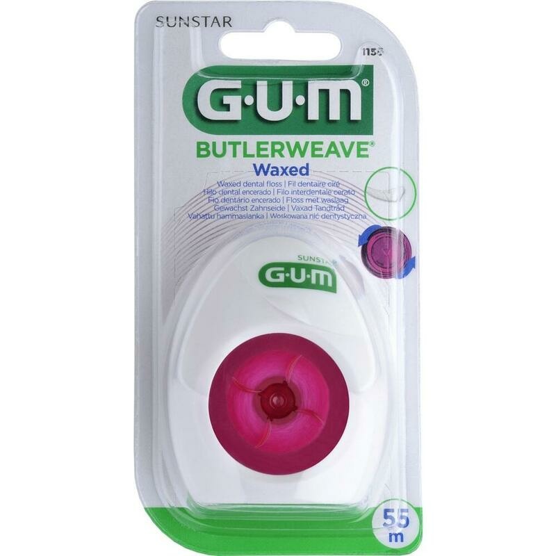 GUM BUTLERWEAVE waxed Zahnseide
