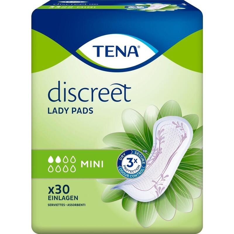 TENA LADY Discreet Inkontinenz Einlagen mini