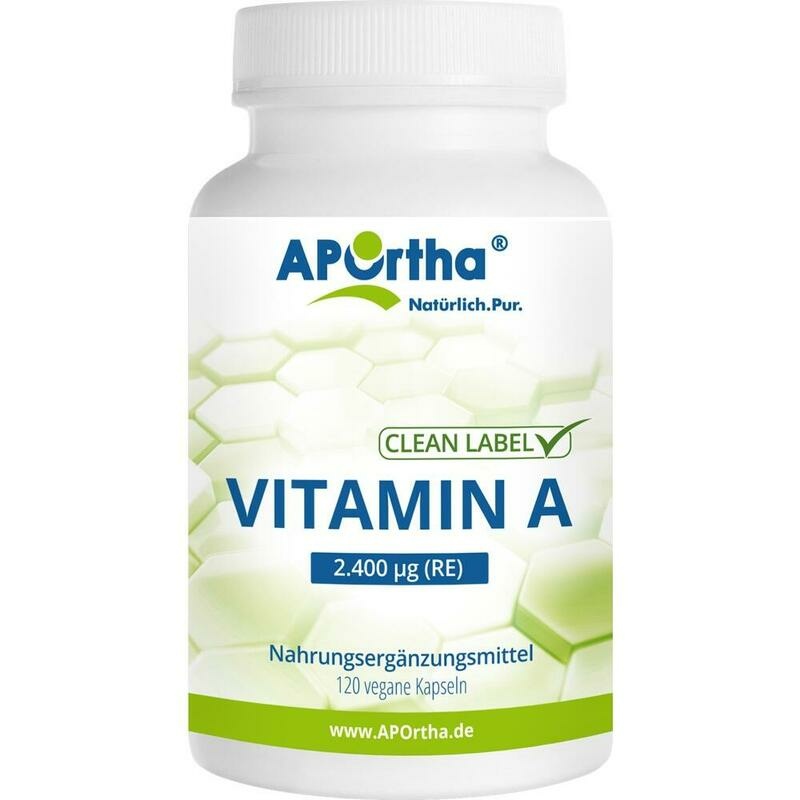 APORTHA Vitamin A 2.400 μg Kapseln