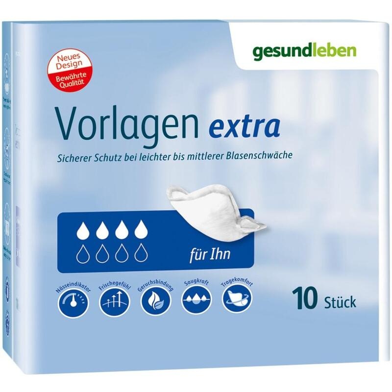 GESUND LEBEN Vorlage Herren extra