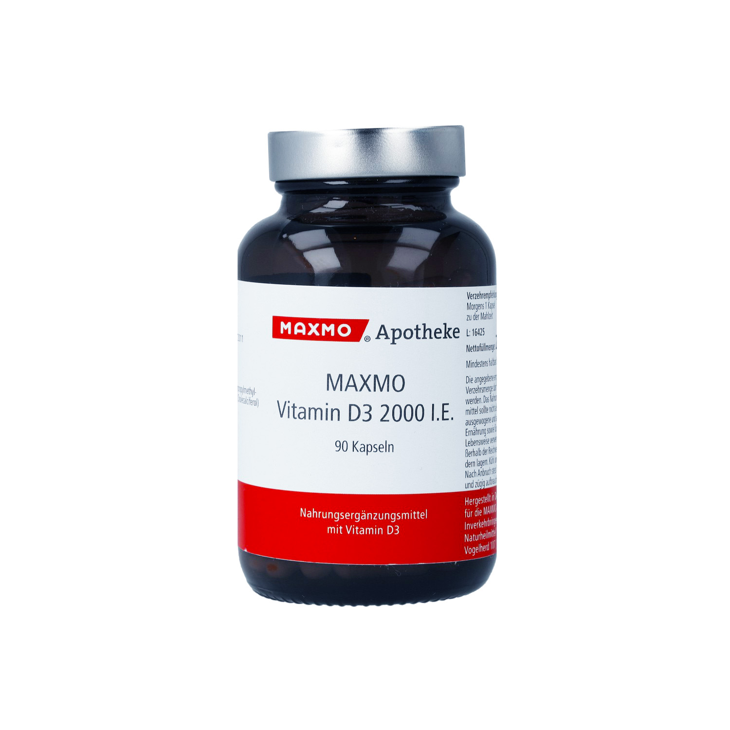 MAXMO Vitamin D3 2000 I.E. Kapseln