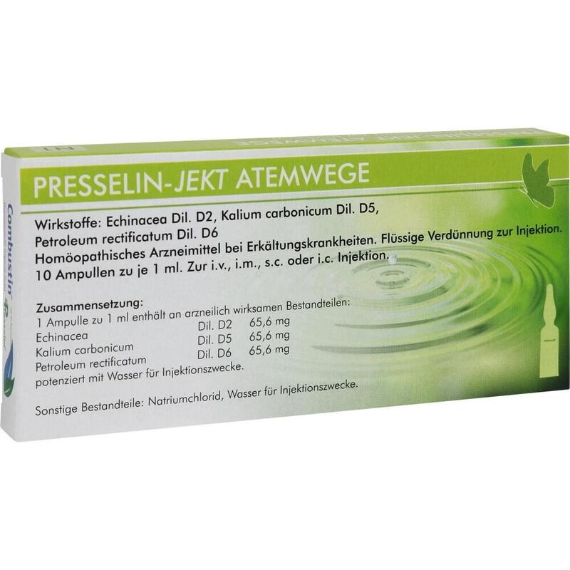 PRESSELIN-Jekt Atemwege Ampullen