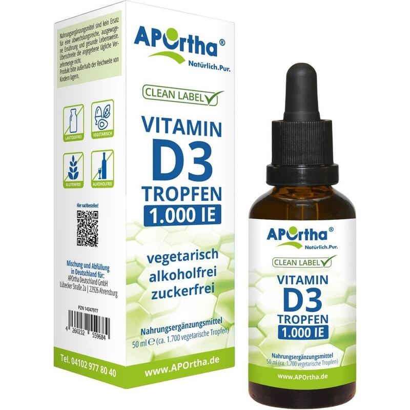 VITAMIN D3 TROPFEN 1.000 I.E. 25 μg