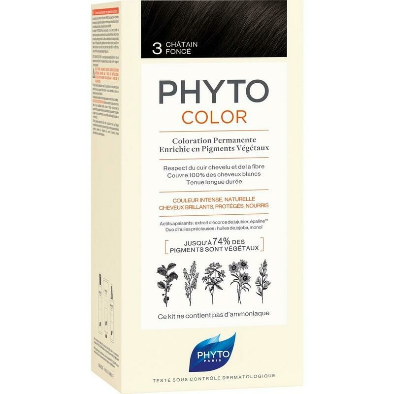 PHYTOCOLOR 3 dunkelbraun ohne Ammoniak