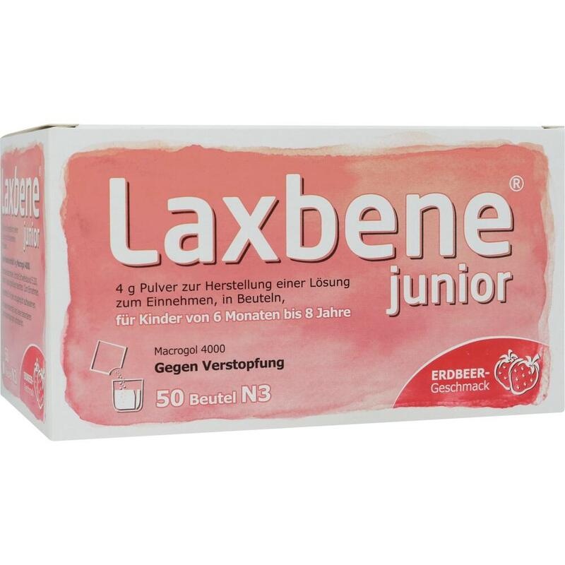 LAXBENE junior 4 g Plv.z.H.e.Lsg.z.Einn.Kdr.6M-8J