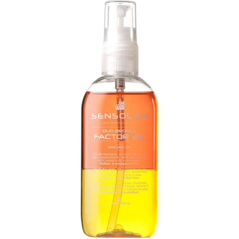 SENSOLAR Duo Bronce Sonnenschutz Spray LSF 25