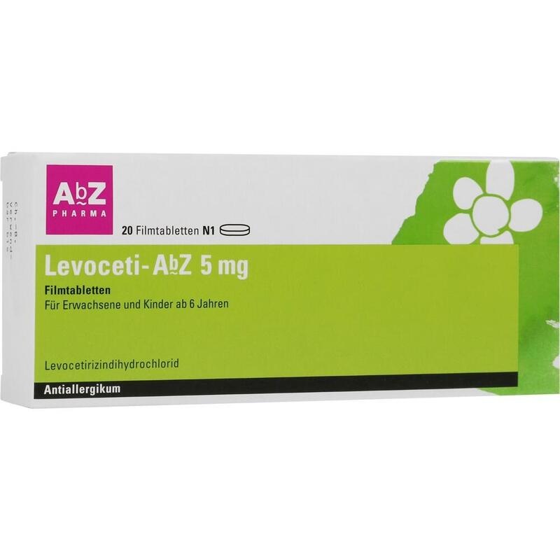 LEVOCETI-AbZ 5 mg Filmtabletten