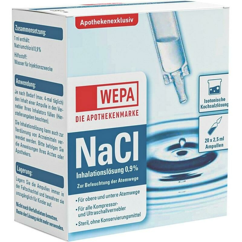 WEPA Inhalationslösung NaCl 0,9%