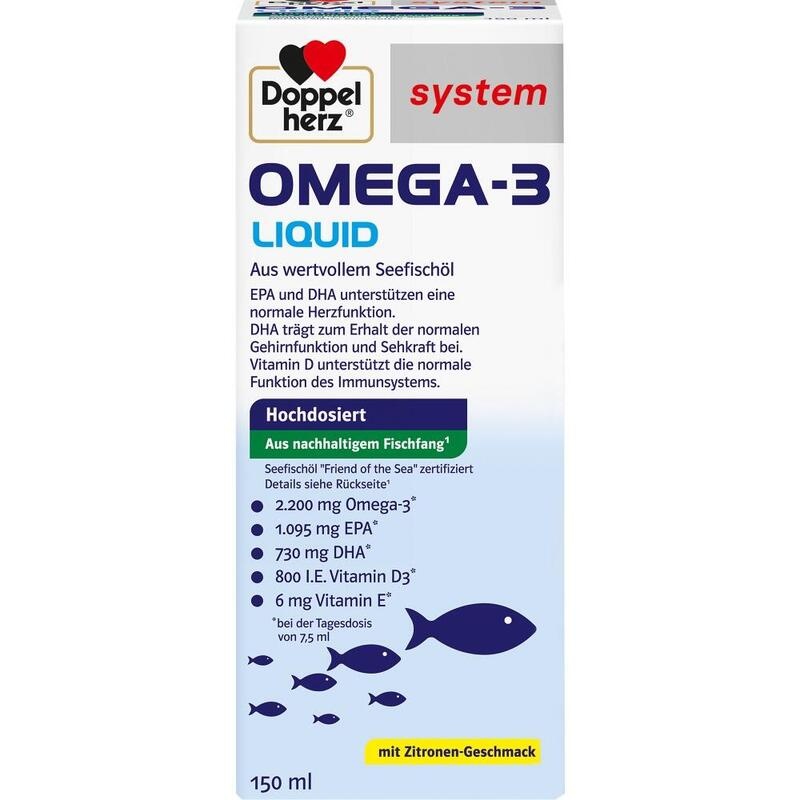 DOPPELHERZ Omega-3 Liquid system