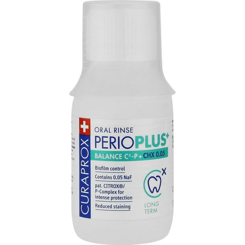 CURAPROX perio Plus+ Balance Mundspülung CHX 0,05%