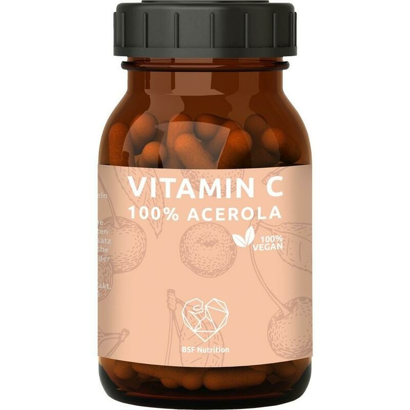 BSF Nutrition Vitamin C 100% Acerola 100% vegan