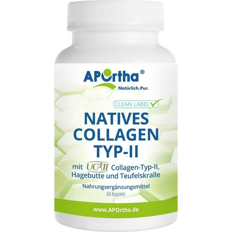 COLLAGEN TYP-II nativ UC-II Hagebutte+Teufelskral.