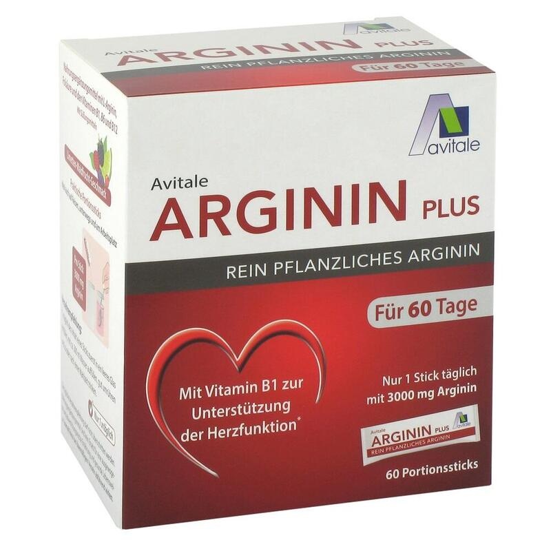 ARGININ PLUS Vitamin B1+B6+B12+Folsäure Sticks