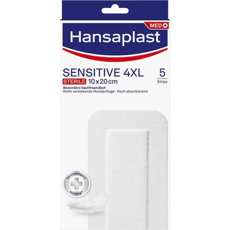 HANSAPLAST Sensitive Wundverband steril 10x20 cm