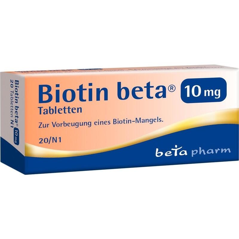 BIOTIN BETA 10 mg Tabletten